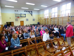 Wykład Tadeusza Płużańskiego w Zespole Szkół nr 119 w Warszawie / 06.04.2016